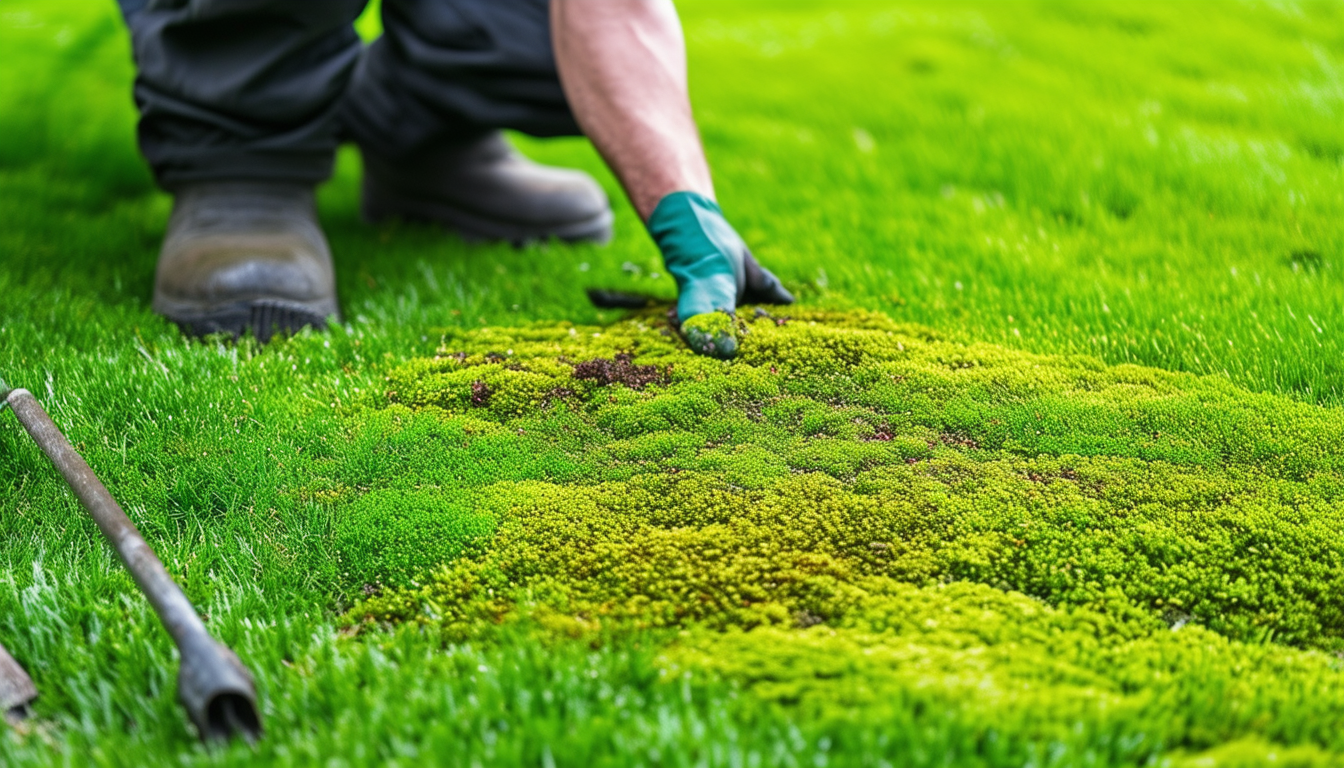 How Do You Get Rid Of Moss In Your Lawn